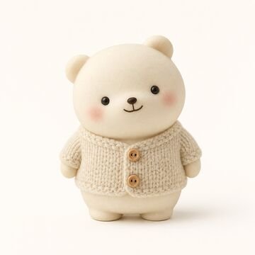miso wearing their cardigan